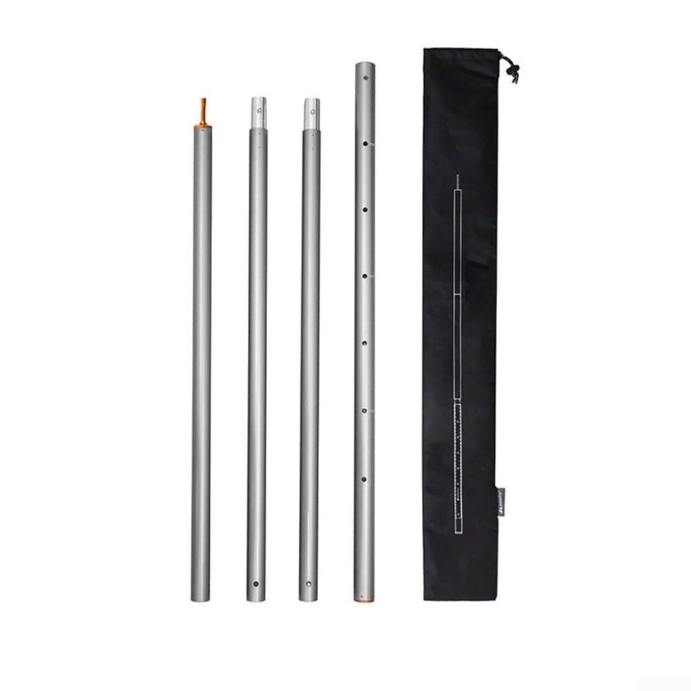 Set 4 Pali Awning Regolabili 31mm Portatili