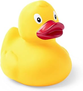 Patito de Goma baño. Patitos de Goma. Patito Coche. Resistentes al Agua y la Suciedad, Ideales para el baño del bebé, A Partir de 6 Meses. Certificado UE. (Patito Amarillo)