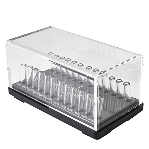 ANNWAH Dental Acrylic Archwire OrganizerOrthodontic Wire Box with Lid