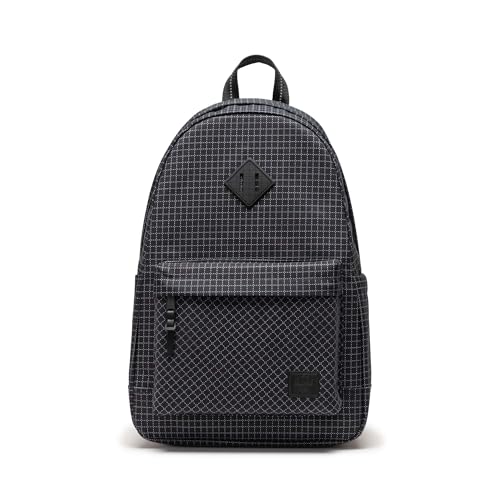 Image of Herschel Supply Co. Heritage Backpack, Grid - Black, Standard-24L