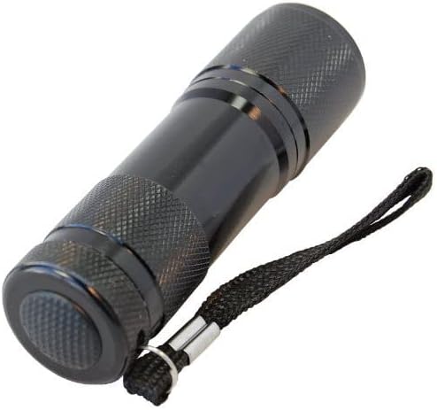 Miniatura 8 de HQRP Linterna de luz roja de bolsillo de 9 LED de 625 nm para ver mapas de estrellas, actividades nocturnas, astronomía nocturna, fiesta de estrellas