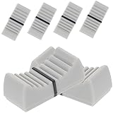 Vaguelly 6pcs Potentiometer Slider Replacement Knobs for Mg82 Mg166cx-usb Mg206c-usb Mixers, Flat Push Cap