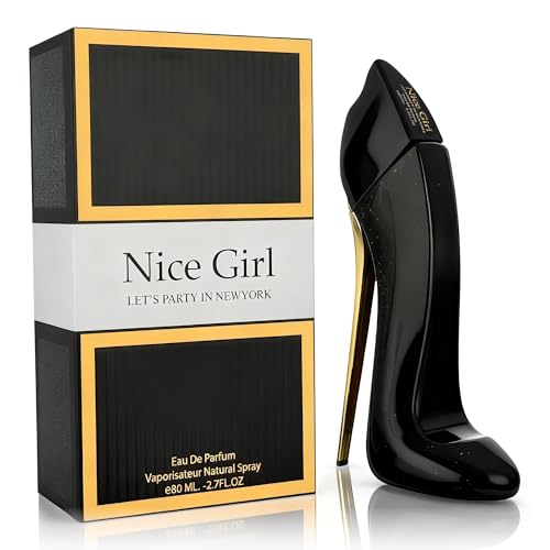 Image of AFLUXE Nice Girl Black Women's Perfume 2.7 Fl. Oz Eau De Parfum for Women, Bold Floral & Sweet Fragrance, Long Lasting Intense Feminine Scent