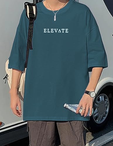 Image of Rigo Printed Oversized T-Shirts for Men | Drop Shoulder T-Shirt for Men