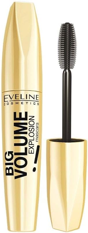 Make Up Big Volume Explosion Mascara, Black, 12 ml ايفلين كوزماتيكس ميك اب بيج فوليوم اكسبلوجن ماسكارا ، اسود ، 12 مل