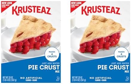 Krusteaz Traditional Light and Flaky Pie Crust Mix, 20 OZ. (Pack of 2)