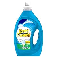 Cold Power Advanced Clean, Frangipani and Eucalyptus Liquid Laundry Detergent, 1 Litre, 20 Washloads
