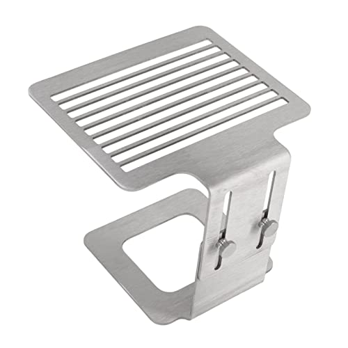 Coffee Scale Rack,Food Kitchen Scale Rack, Coffee Hine Scale Rack Stainless Steel Height Adjustable Strong Weighing Rack(Sliver), Coffee Hine Scale Rack Coffee Hine Weighing Rack Stainl