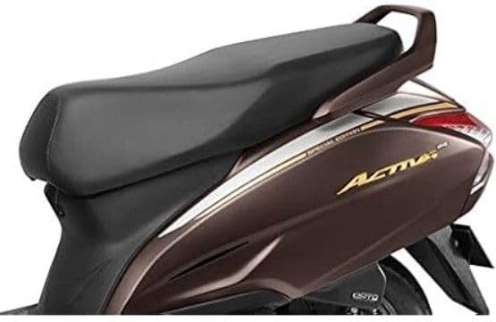 Image of RONISH Water Proof and Scratch Proof Seat Cover04 Single Bike Seat Cover for Honda Activa, Activa 3G, Activa 4G, Activa 5G, Activa 6G, Activa i(Activa SEAT Cover MX4)