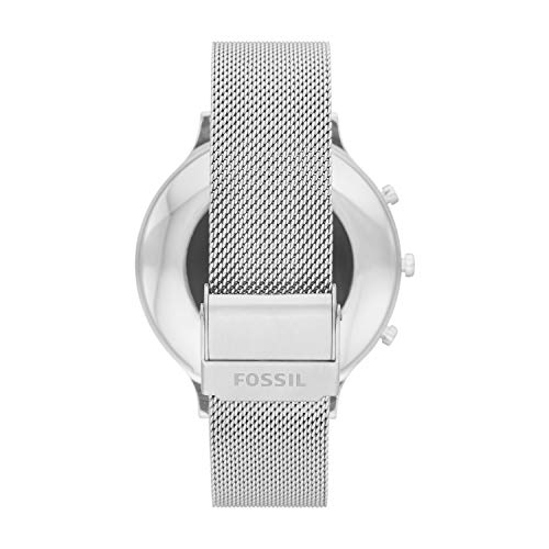 Buy Fossil Charter Hybrid Analog Silver 