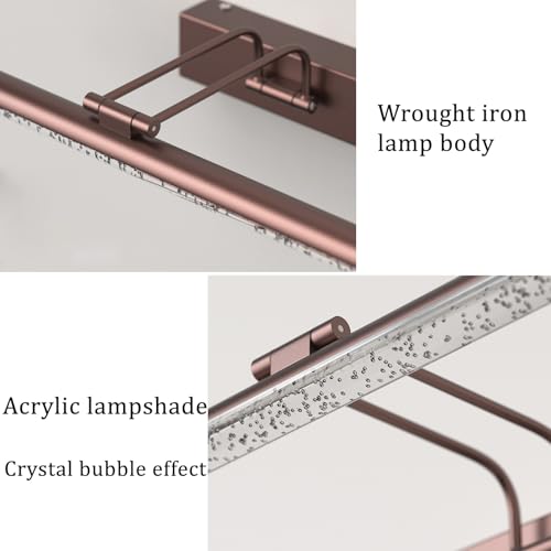 Apliques de pared tricolor regulable con LED impermeable plegable 5