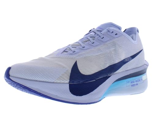 Nike Vaporfly 4 Men's Road Racing Shoes (HF6414-001, Ghost/Persian Violet/Football Grey/Blue Void) Size 11