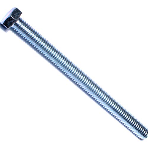 Image of Hard to Find Fastener Tap Hex Bolts, Durable Corrosion-Resistant Steel Hex Head Bolt for Home Improvement, DIY, Construction, 3 /8-16 x 5, Pack of 25