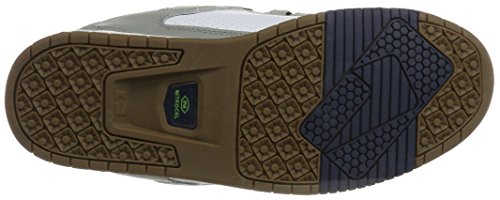 Image of Globe Men's Sabre Skate Shoe, Grey Grey Blue Green, 14 US