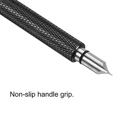 PATIKIL Golf Club Groove Sharpener, U V Type Square Re-Grooving Tool Golf Club Cleaning for Golf Irons Wedges Utility Clubs Black - Image 4