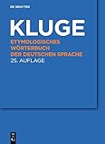kluge etymologisches worterbuch  Kluge: Etymologisches Wörterbuch der deutschen Sprache