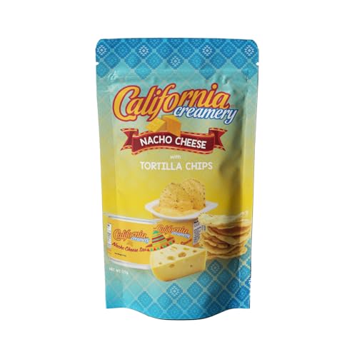 California Creamery On-The-Go Nacho Cheese Sauce and Tortilla Chips 134g