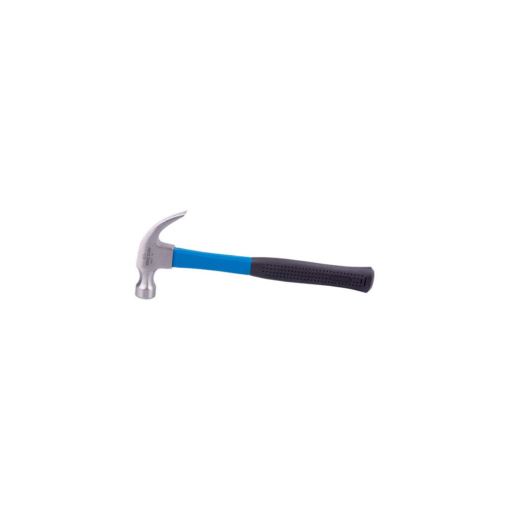 Martillo de Carpintero con Mango de fibra de vidrio - 30 mm 740 g, Blue