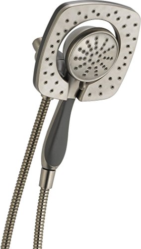 Delta Faucet 5-Spray Touch-Clean In2ition 2-in-1 Dual Hand Held Shower Head with Hose