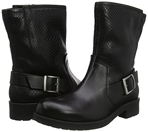 Geox D Rawelle B, Stivaletti Donna, Nero (Black