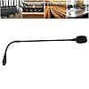 Mimdixy Gooseneck Microphone, 16.5 in Flexible Aluminum Alloy Gooseneck Condenser Microphone Desktop Gooseneck Condenser Microphone for Meeting Rooms, Lecture Halls #3
