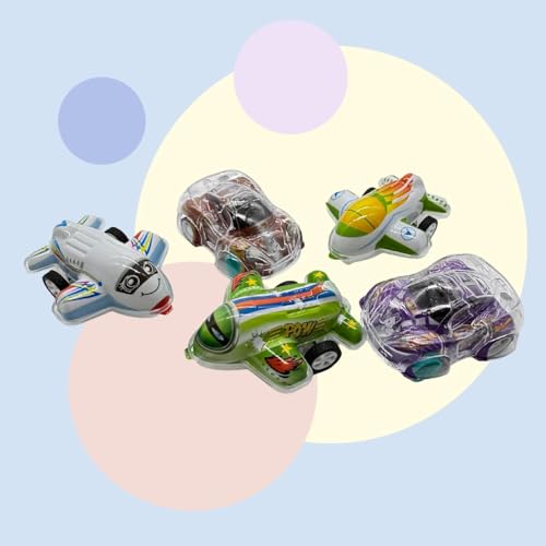 Set de 50 Autos y Aviones Mini Pull Back miniatura 6