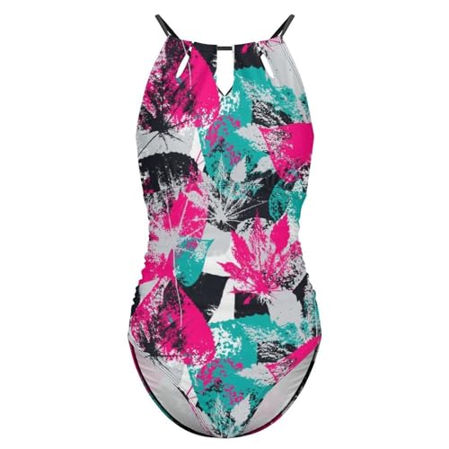 Monokini beachwear à fleurs idéal pour vos vacances à la mer