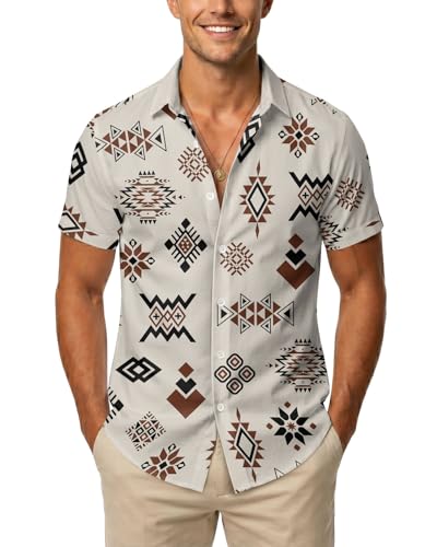 Image of 99TIMORO Fathers Movie Hawaiian Shirt for Men, Characters Button Down Short Sleeve Top, Summer Beach Gifts
