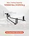 VEVOR Weight Distribution Hitch, 14000 lbs Max Towing & 1400 lbs Max Tongue, Weight Distributing Hitches Kit with Sway Control Includes 2 in Shank & 2-5/16 in Ball, Load Leveling Hitch for Trailers