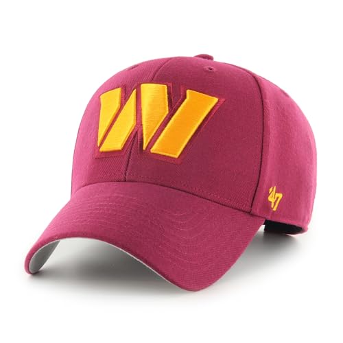 Casquette Washington Commanders MVP '47 avec logo brodé et fermeture réglable