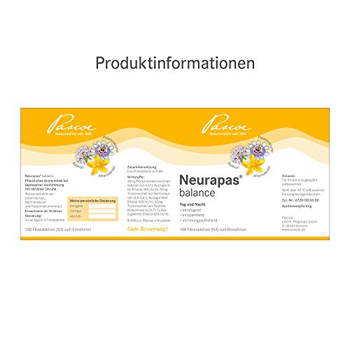 NEURAPAS Balance Filmtabletten 100 St