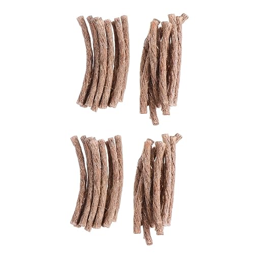 VANZACK 40pcs Portable Wick Cord for Outdoor Activities Practical Fire Starter for Hiking Camping Lightweight and Convenient