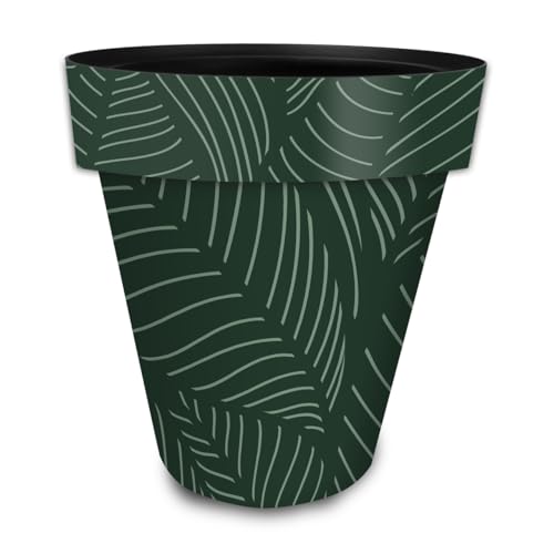 Briarwood Lane Tropical Leaves Large Planter