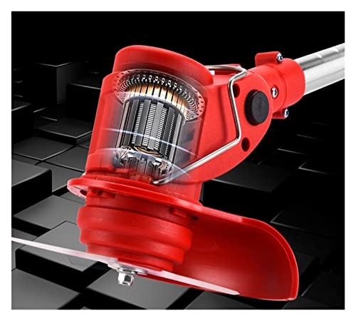 Gartenmäher Elektrischer Rasenmäher, klein, multifunktional, Heim-Unkrautvernichter, wiederaufladbare tragbare Garten-Rasenmaschine, Lithium-Ionen-Rasenmäher Für die Reparatur und Pflege von Gartenras – Bild 4