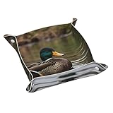 Multifonction et décoratif : le plateau de rangement polyvalent WZYWHJ Small Wild Duck Picture est non seulement pratique pour organiser soigneusement les clés, les montres, les bijoux et d'autres petits articles, mais ajoute également une touche d'élégance à n'importe quelle pièce. Utilisez-le comme pièce décorative sur votre table à manger, table basse ou table de chevet.