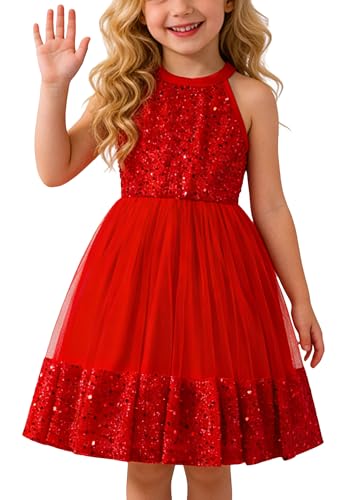 Vestido tutú para niñas con lentejuelas perfecto para fiestas de cumpleaños y bodas de verano