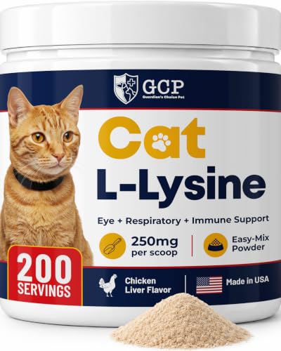 Guardian’s Choice L-Lysine for Cats, Cat Lysine Powder, 200 Servings