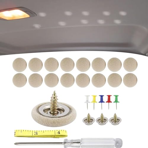 Kit de réparation de toit de voiture universel avec rivets de retenue