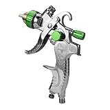 Mehrzweck-Präzisions-Airbrush: Mit 3-teiliger Edelstahlnadel und -düse (1,4 mm / 1,7 mm / 2,0 mm), korrosionsbeständig.