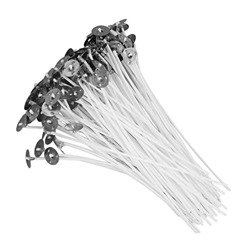 Mechas para velas de algodón 15 cm 100 piezas miniatura 4