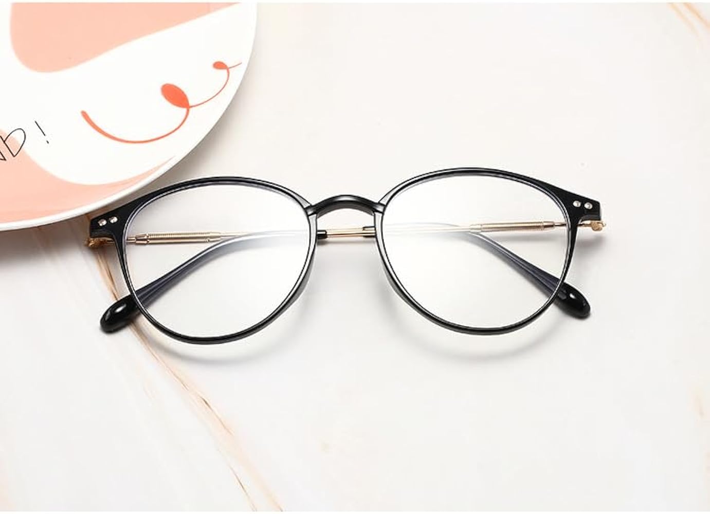 メガネフレーム　中古品　なゆさま専用 楽天市場】メガネ アンダーリム ラウンド型 2364-62 レディース