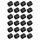 sourcing map RC Vibrationsschutz Gummi Bälle für RC F4 F7 Flugregler M2x4mm Stoßdämpfung Bälle (Schwarz) 24Pack