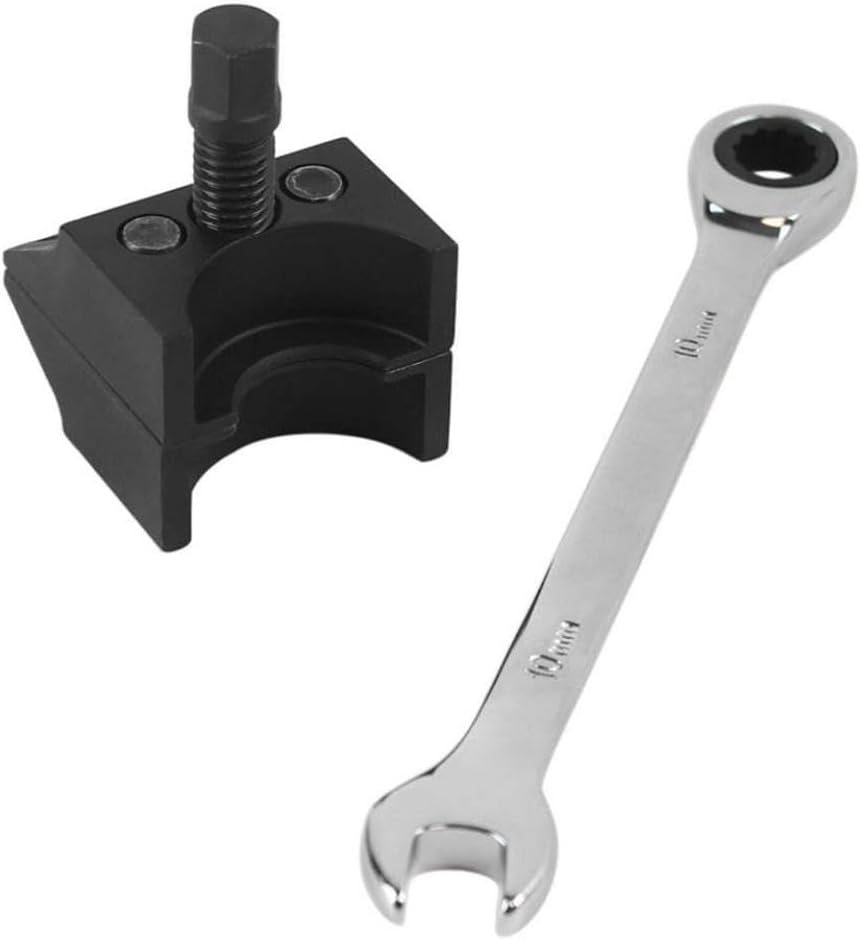 Universal Suspension Strut Hub Steering Knuckle Tool Double Ended Suspension Strut Split Spreader With Wrench Compatible With Various Vehicles