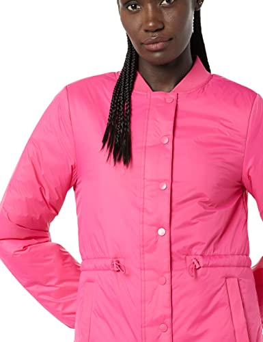 Veste bomber rembourrée à la taille femme, blouson matelassé court de mi-saison chaud et léger