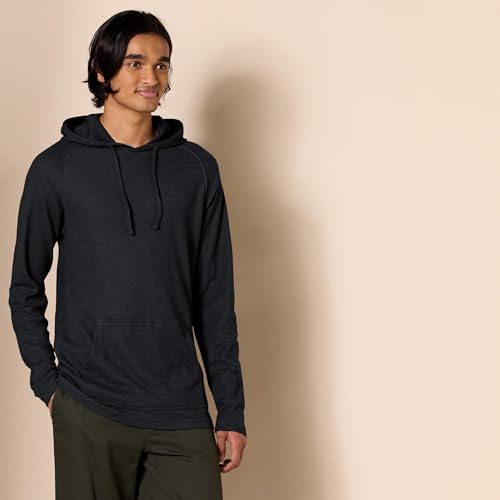 Amazon Essentials Men's Pullover Hoodie, Long-Sleeve Slub Thermal (Previously GoodThreads)2