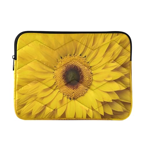 Funda para Laptop Amarilla con Girasol 13-14 Pulgadas miniatura 1