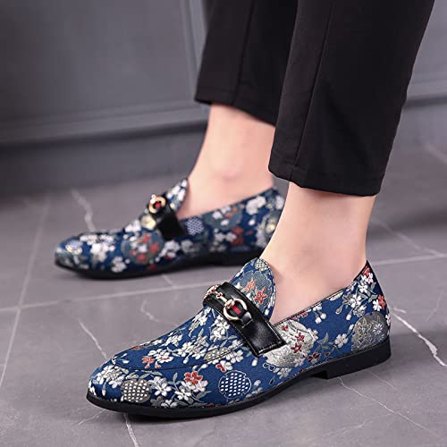 Men's Slip On Loafers Smoking Slippers Casual Wedding Party Prom Dress Shoes Moccasins Flats2