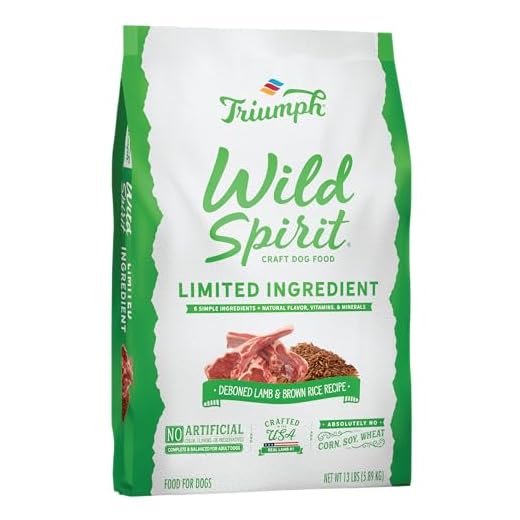 Limited Ingredient Lamb Dog Food by Triumph