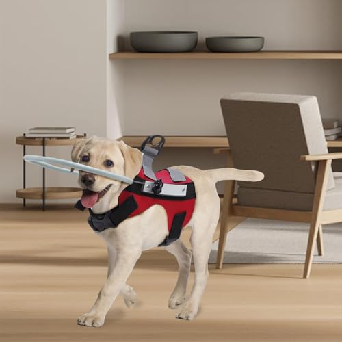 Halo Blind Hundegeschirr – Anti-Kollisions-Ringführungsgerät | Schutz und Vertrauensaufbau für blinde Hunde und Katzen, Kragenweste für blinde Haustiere, bequemes Geschirr für – Bild 6