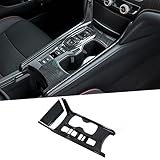 BOYUER Pour Honda Accord Hybrid 2018, 2019, 2020, 2021, 2022, fibre de carbone ABS, 2 pièces, panneau de changement de vitesse pour console centrale, porte-gobelet, décoration intérieure (sans levier BOYUER Pour Honda Accord Hybrid 2018, 2019, 2020, 2021, 2022, fibre de carbone ABS, 2 pièces, panneau de changement de vitesse pour console centrale, porte-gobelet, décoration intérieure (sans levier